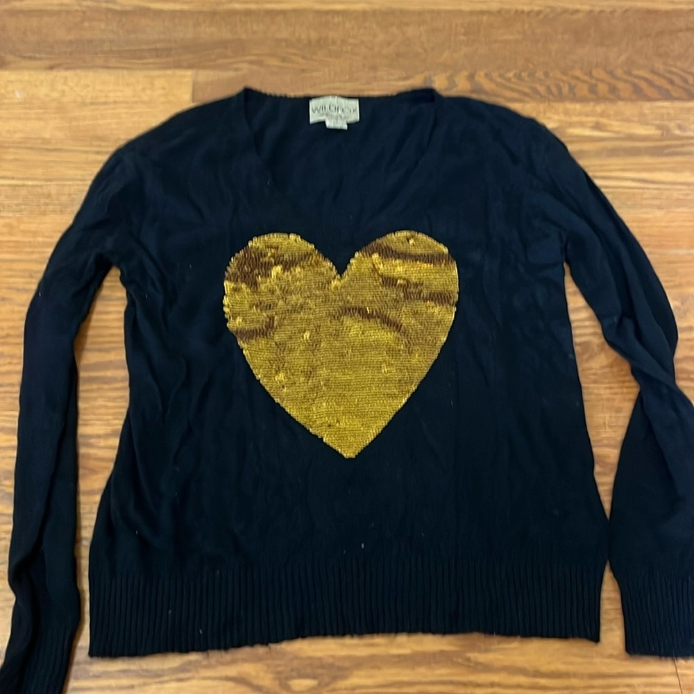 Wildfox Women’s Black Sweater Size XS